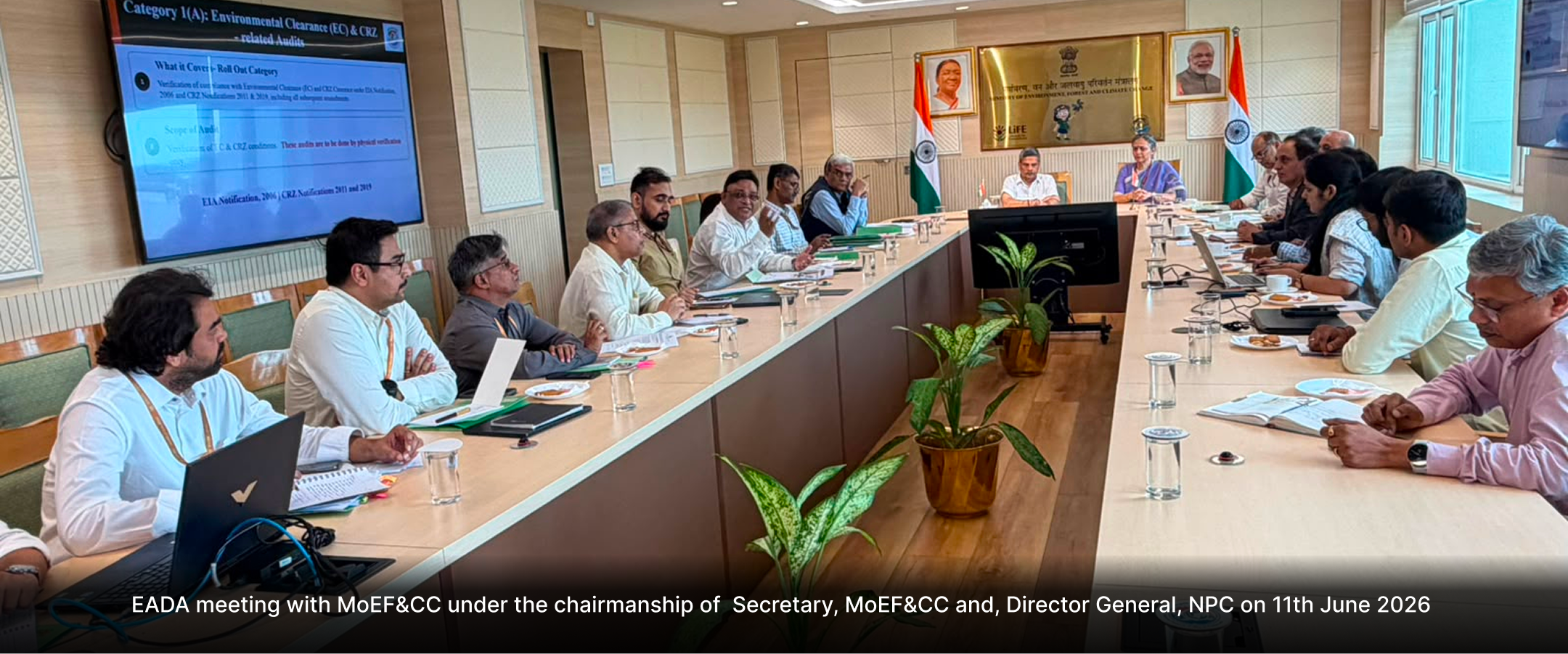 EADA meeting with MoEF&CC under the chairmanship of  Secretary